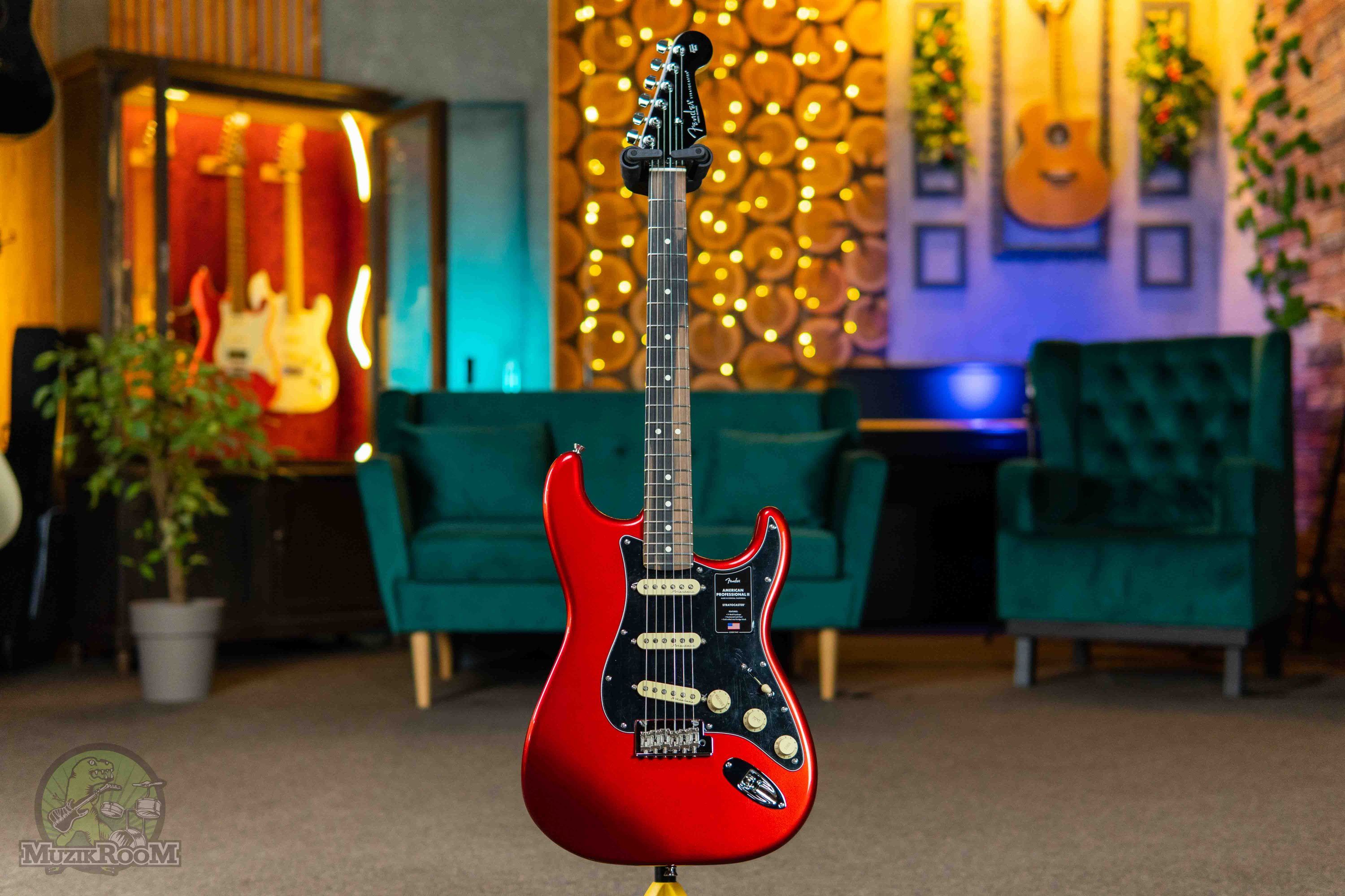 Fender LTD American Professional II Stratocaster Candy Apple Red