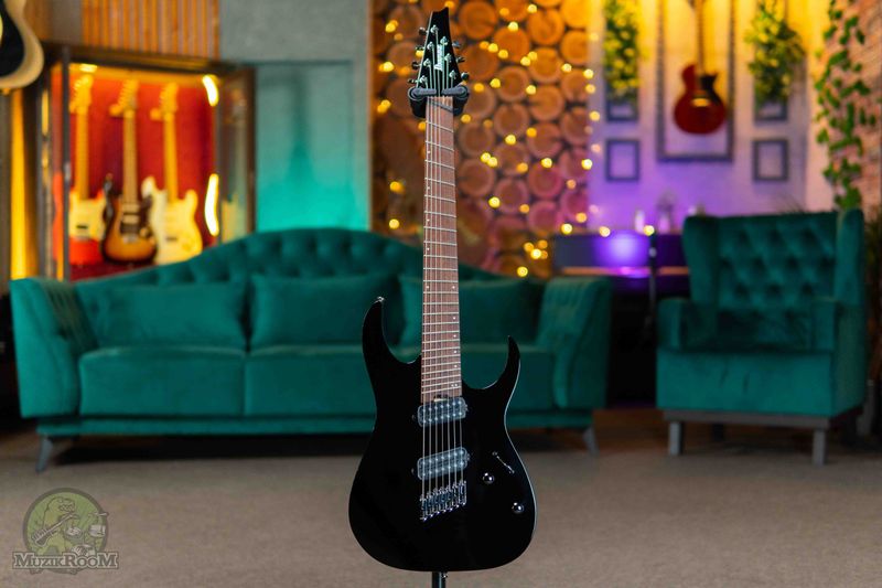 Ibanez Standard RGMS7-BK Multiscale 7-String Black
