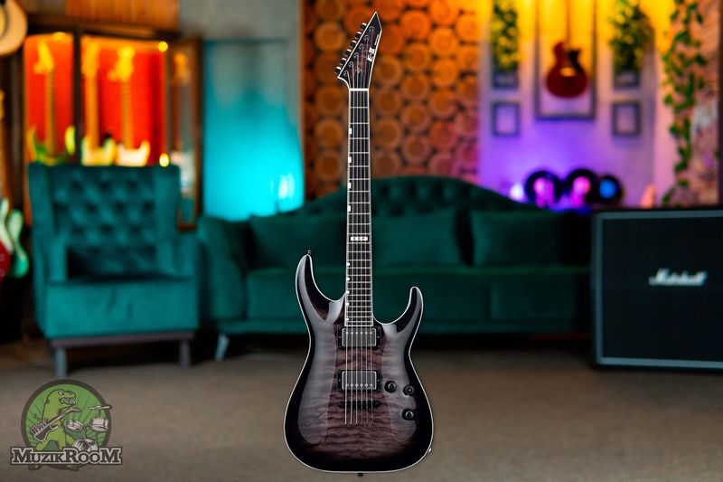 ESP E-II Horizon NT-II See Thru Black Burst