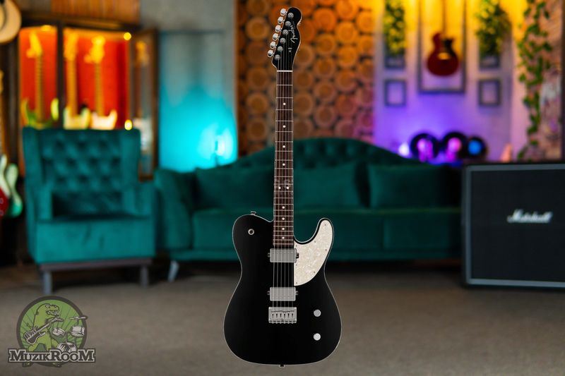 Fender Made in Japan Elemental Telecaster HH RW Stone Black