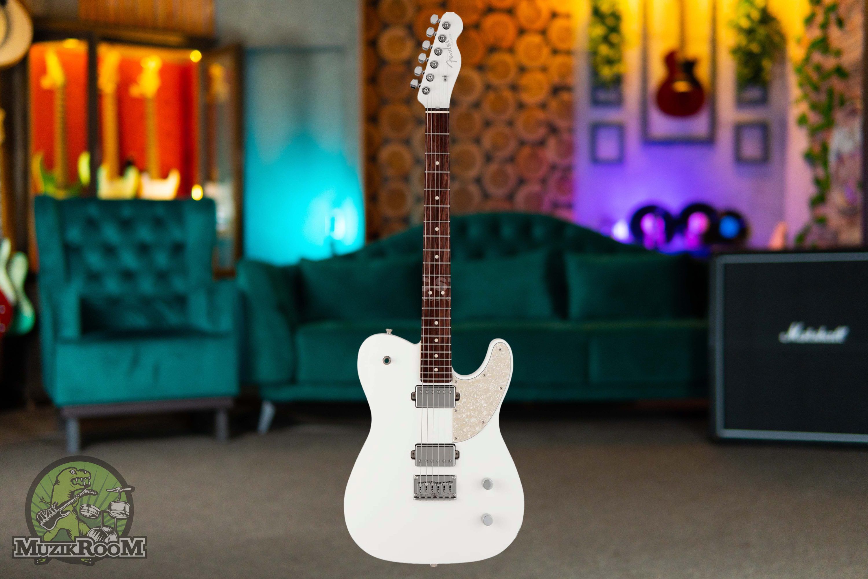 Fender Made in Japan Elemental Telecaster HH RW Nimbus White