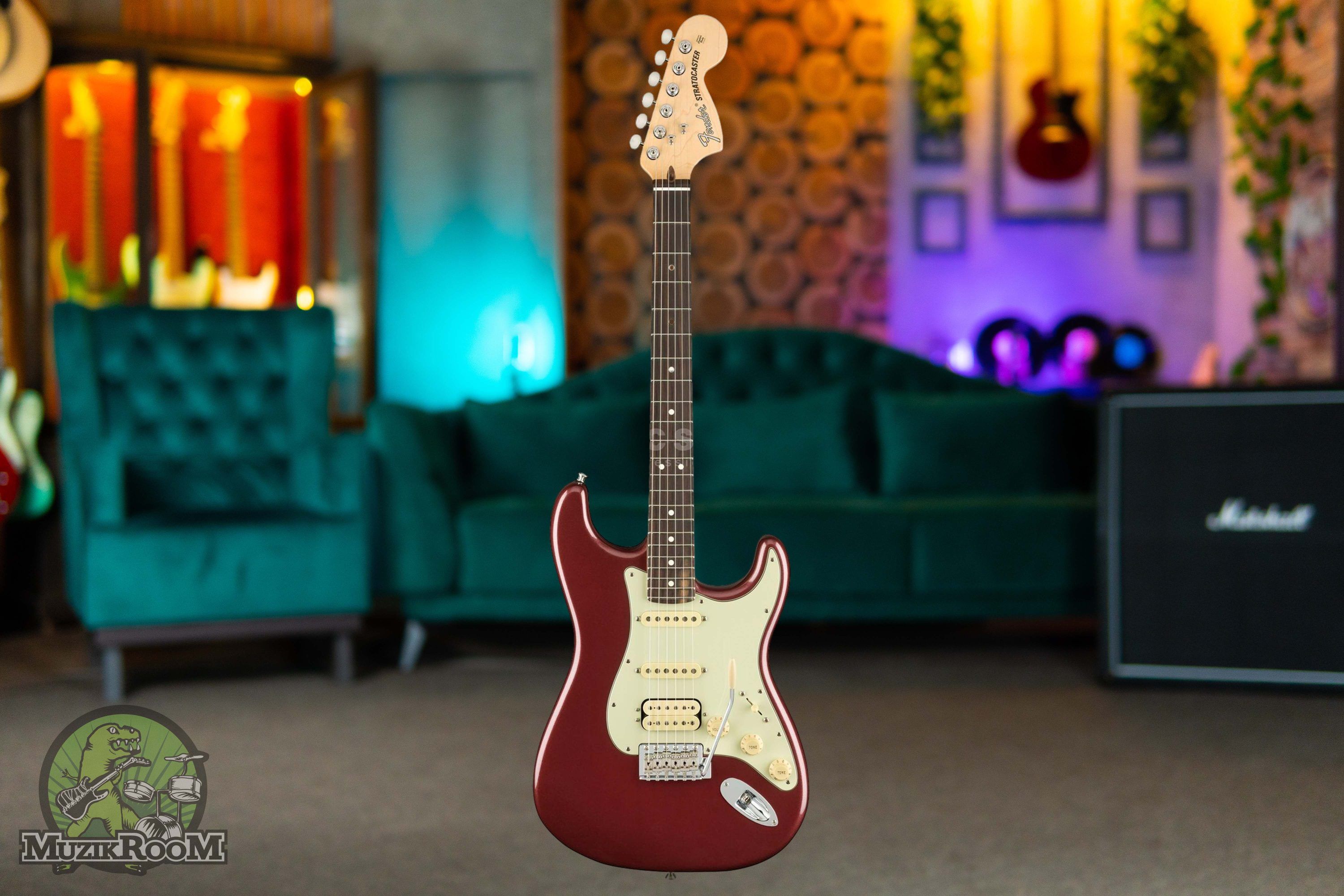 Fender American Performer Stratocaster HSS RW Aubergine