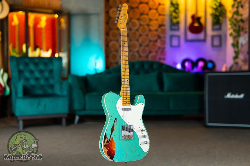 Fender LTD '50s Telecaster Custom Thinline HRL Aged Seafoam Green