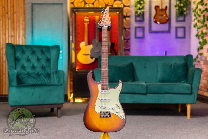 Eart Guitar YMX-SG3 Brown Sunburst