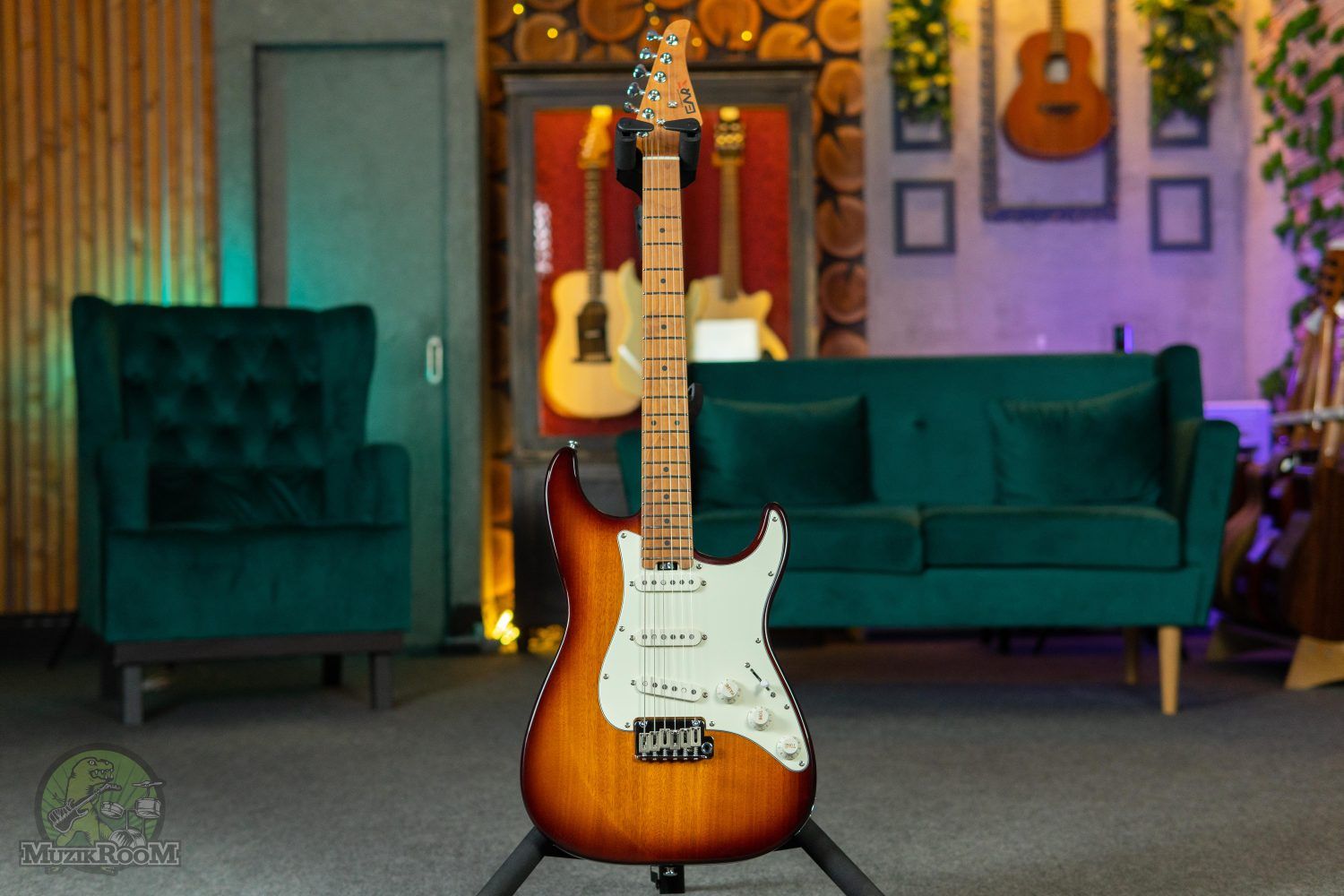 Eart Guitars NK-VS60 Honey Burst