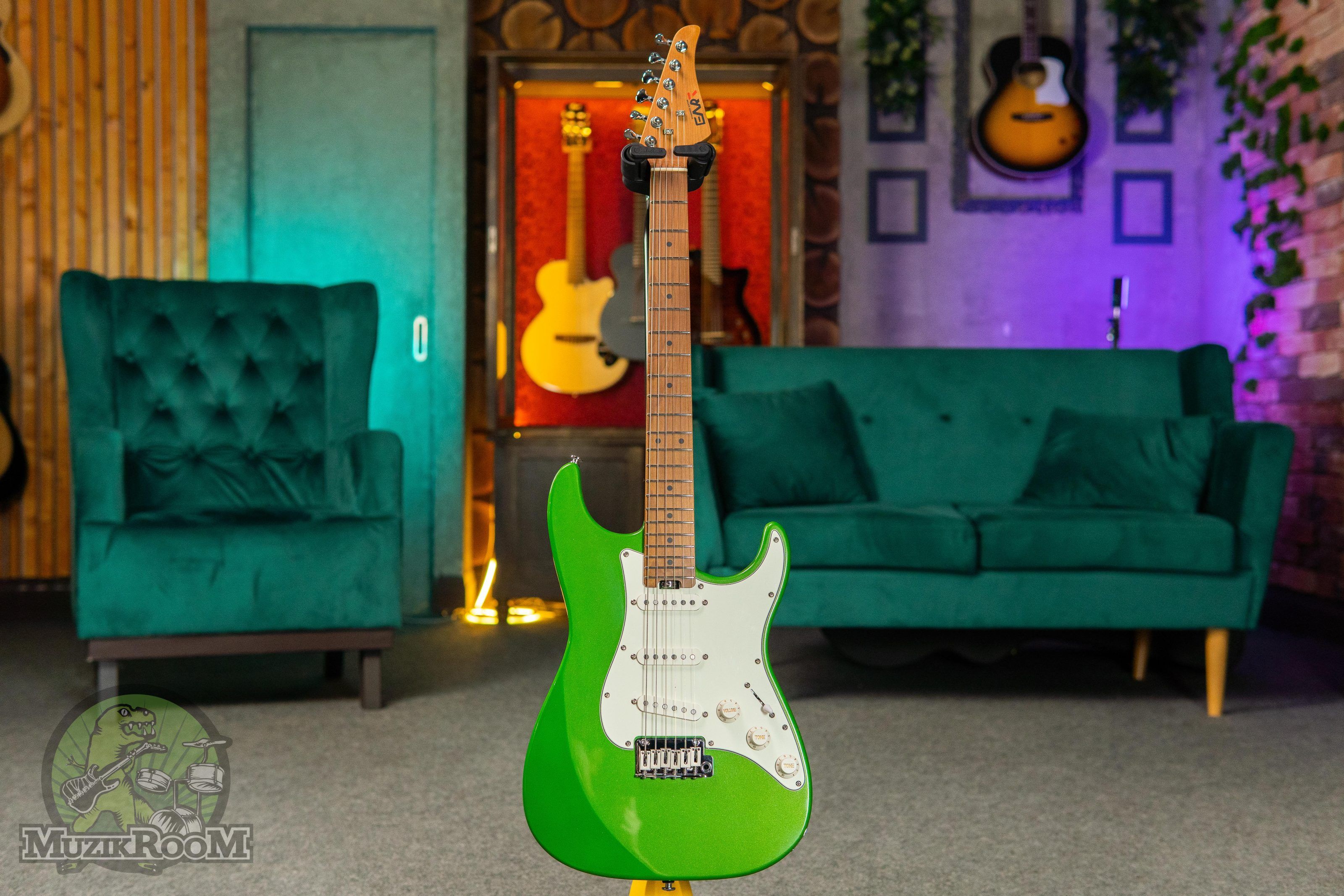 Eart Guitars NK-VS60 Green