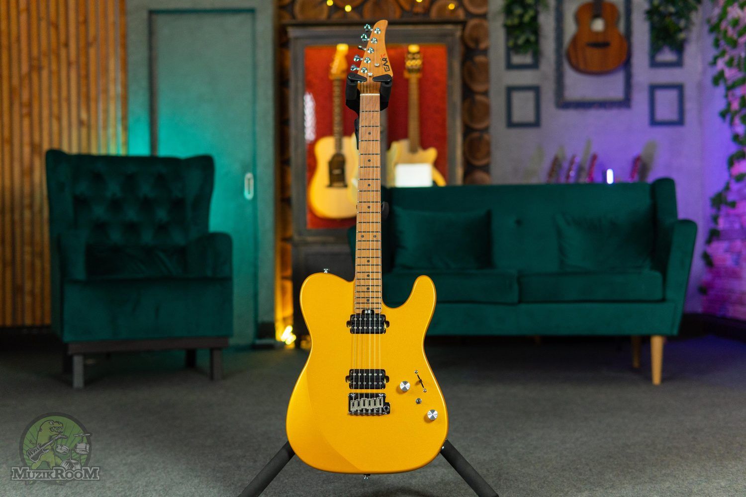 EART Guitar TL-380 Gold