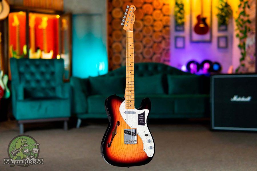Fender Vintera II '60s Telecaster Thinline MN 3-Color Sunburst