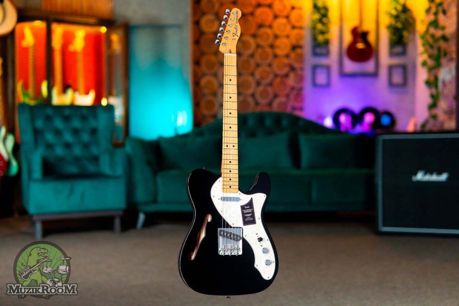 Fender Vintera II '60s Telecaster Thinline MN Black