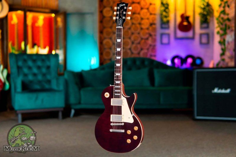 Gibson Les Paul Standard 50s Custom Color Figured Translucent Oxblood