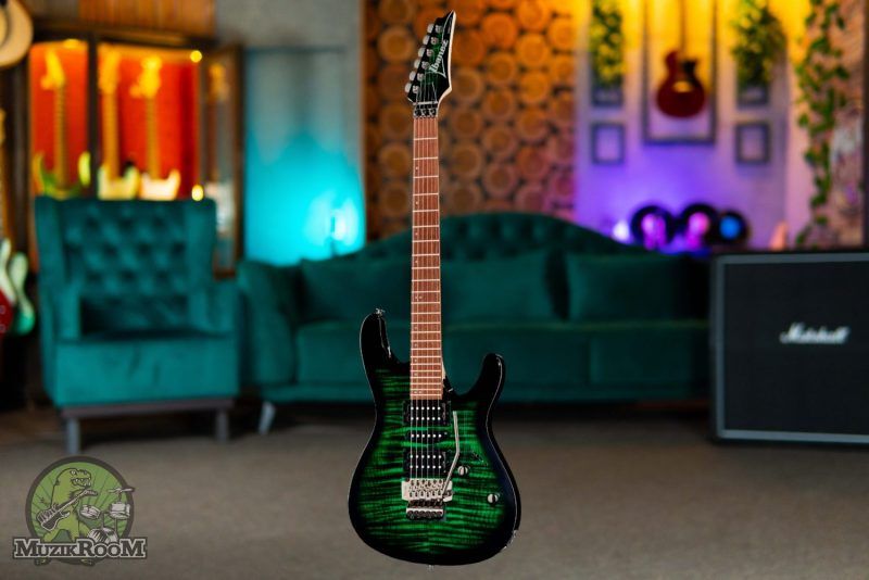 Ibanez Kiko Loureiro KIKOSP3-TEB Transparent Emerald Burst