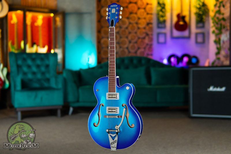 Gretsch G6120T-HR Setzer Candy Blue