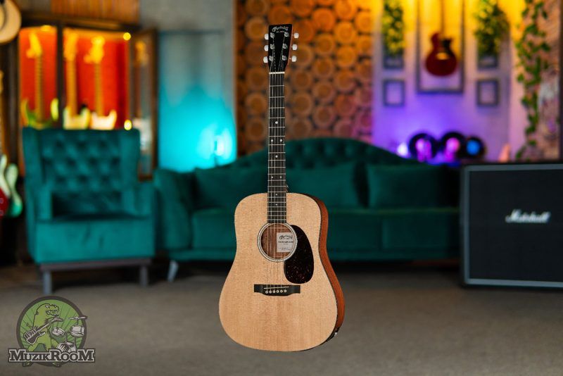 Martin Guitars Djr-10E-2 Sitka Sapele