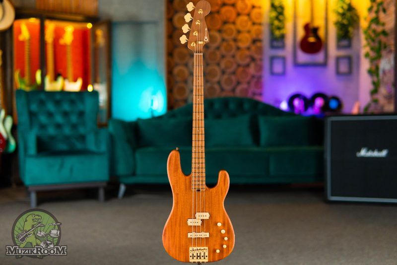 Charvel Pro-Mod San Dimas Bass PJ IV Natural Mahogany