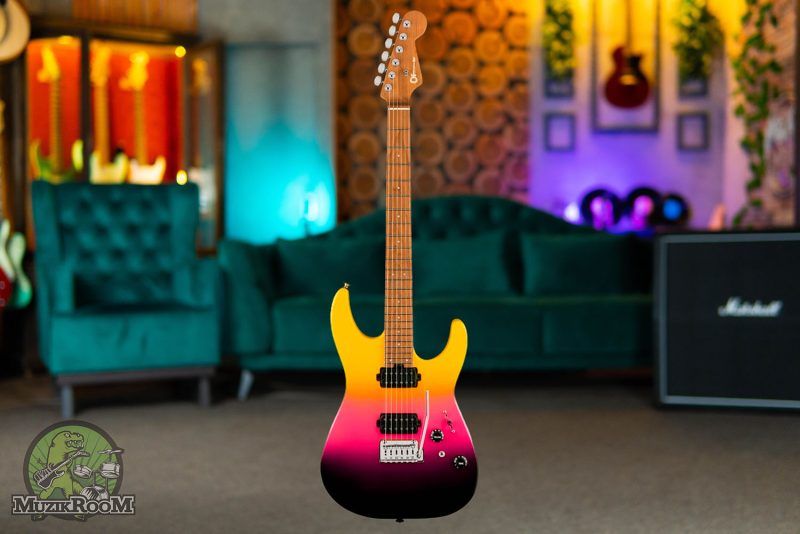 Charvel Pro-Mod DK24 HH 2PT CM Malibu Sunset