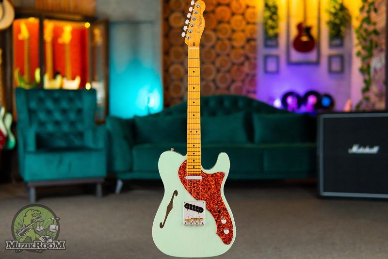Fender LTD American Professional II Telecaster Thinline Surf Green