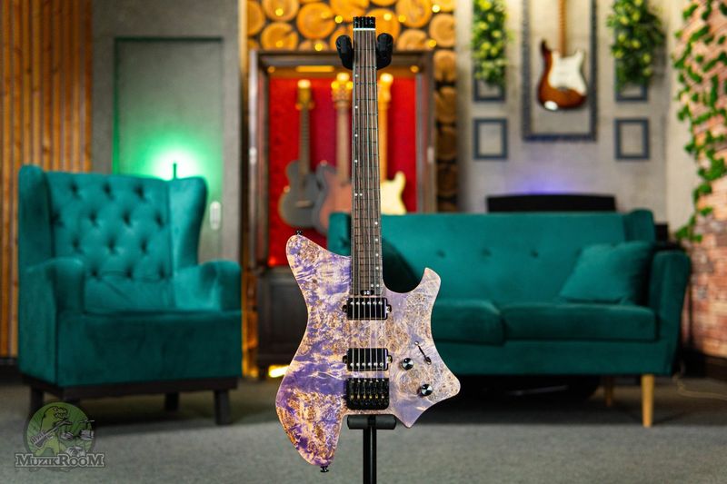 Eart Guitar GW2 Headless Purple