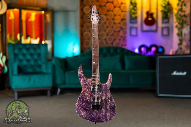 Eart Guitar EX-H6 Purple