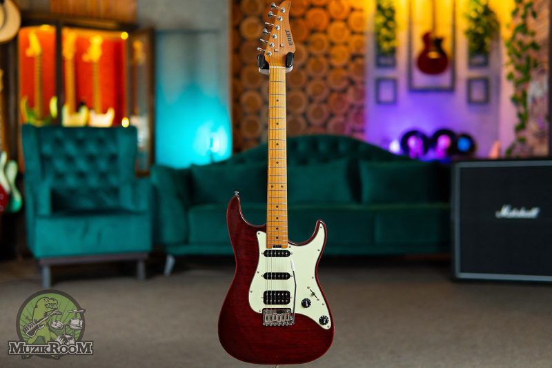 Eart Guitar NK-C3 Trans Red