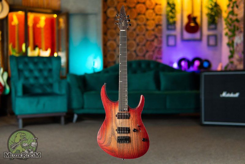 Eart Guitars H6-PRO Red Burst