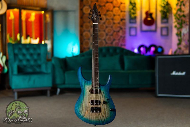 Eart Guitar H6-PRO Blue Burst