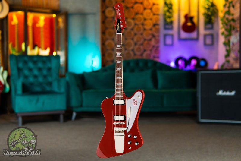 Epiphone 1963 Firebird V Ember Red