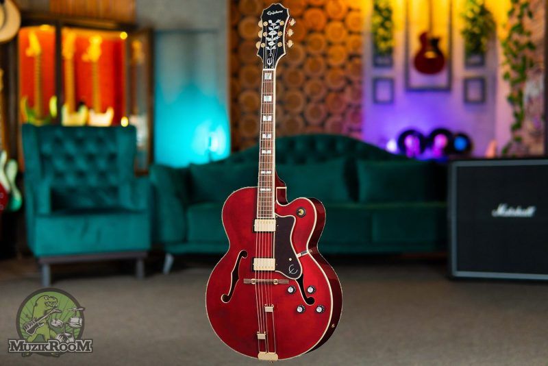 Epiphone Broadway Wine Red