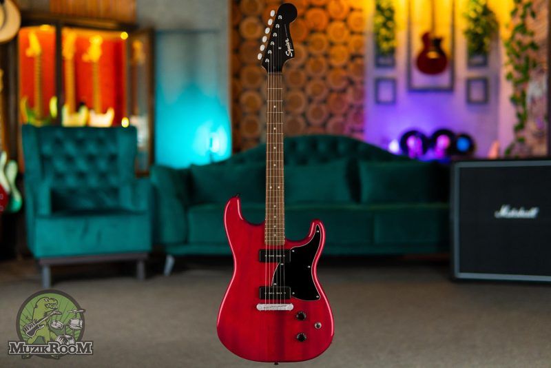 Squier Paranormal Strat-O-Sonic Crimson Red