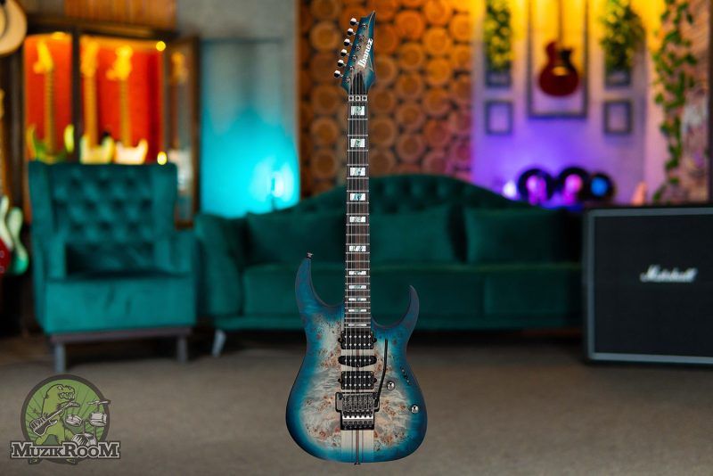 Ibanez RGT1270PB Cosmic Blue Starburst Flat