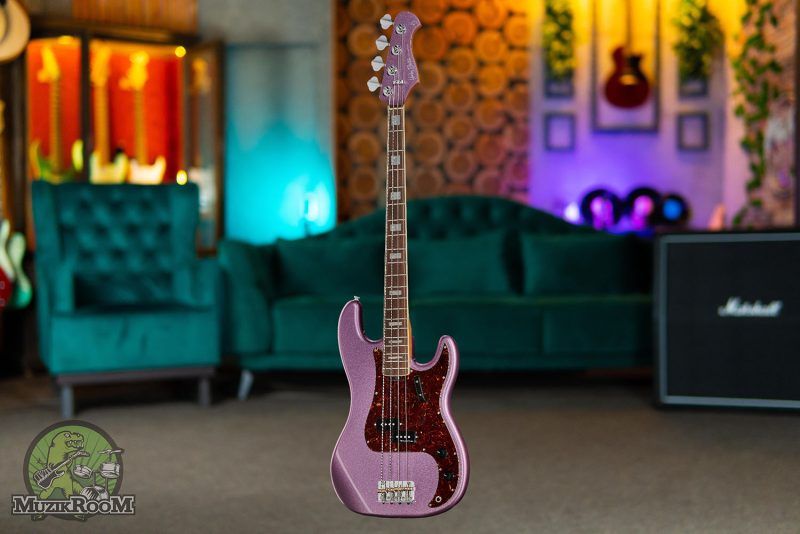 Harley Benton MV-4P Burgundy Mist