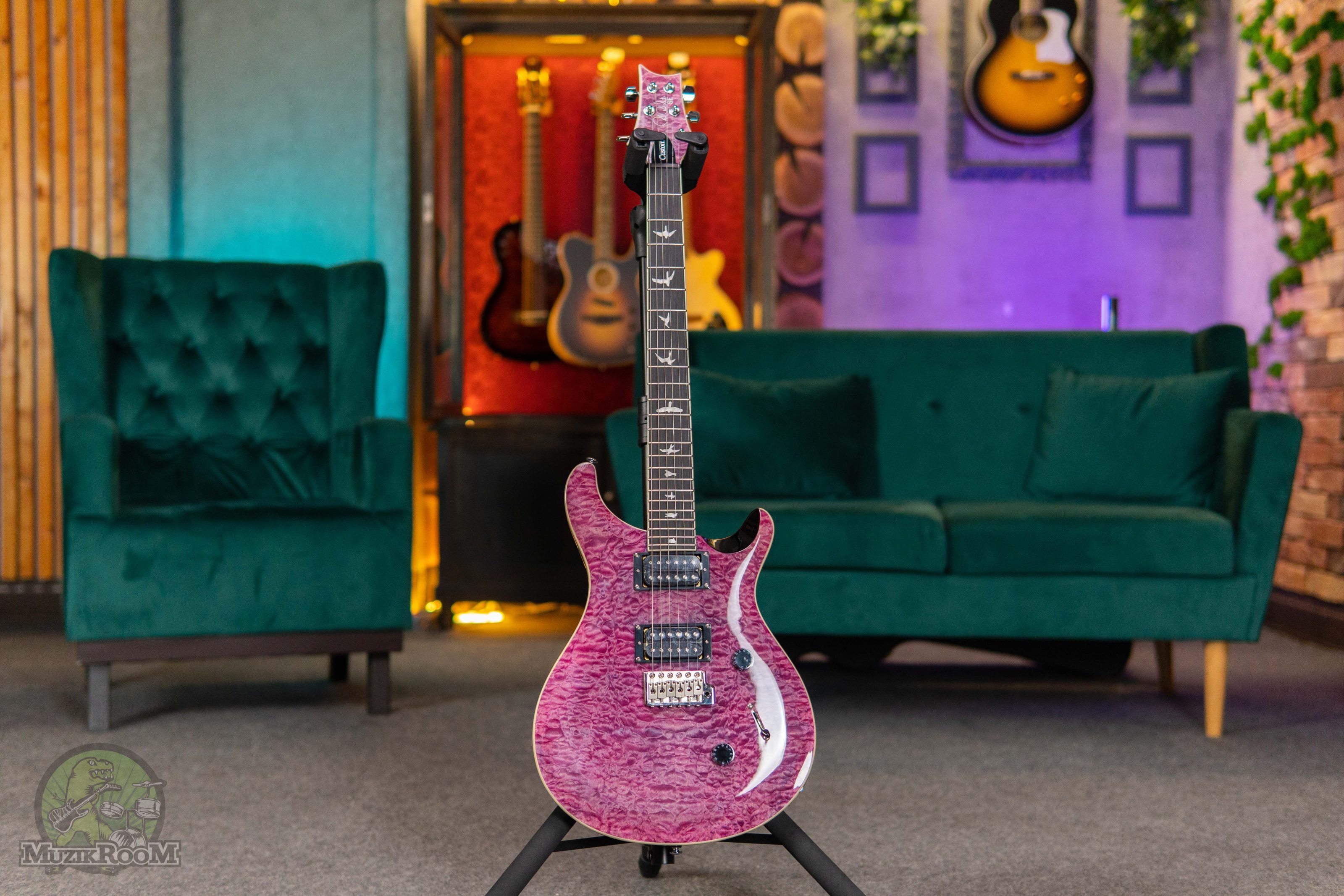 PRS SE Custom 24 Quilt Violet