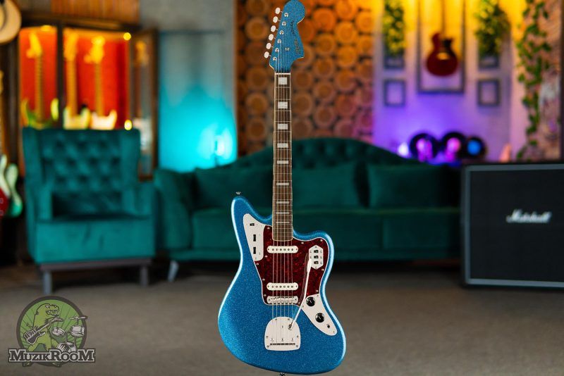 Squier Classic Vibe '70s Jaguar Blue Sparkle