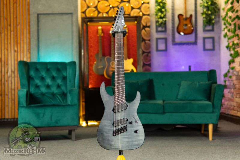 ESP LTD M-1008 Multi-Scale See Thru Black Satin