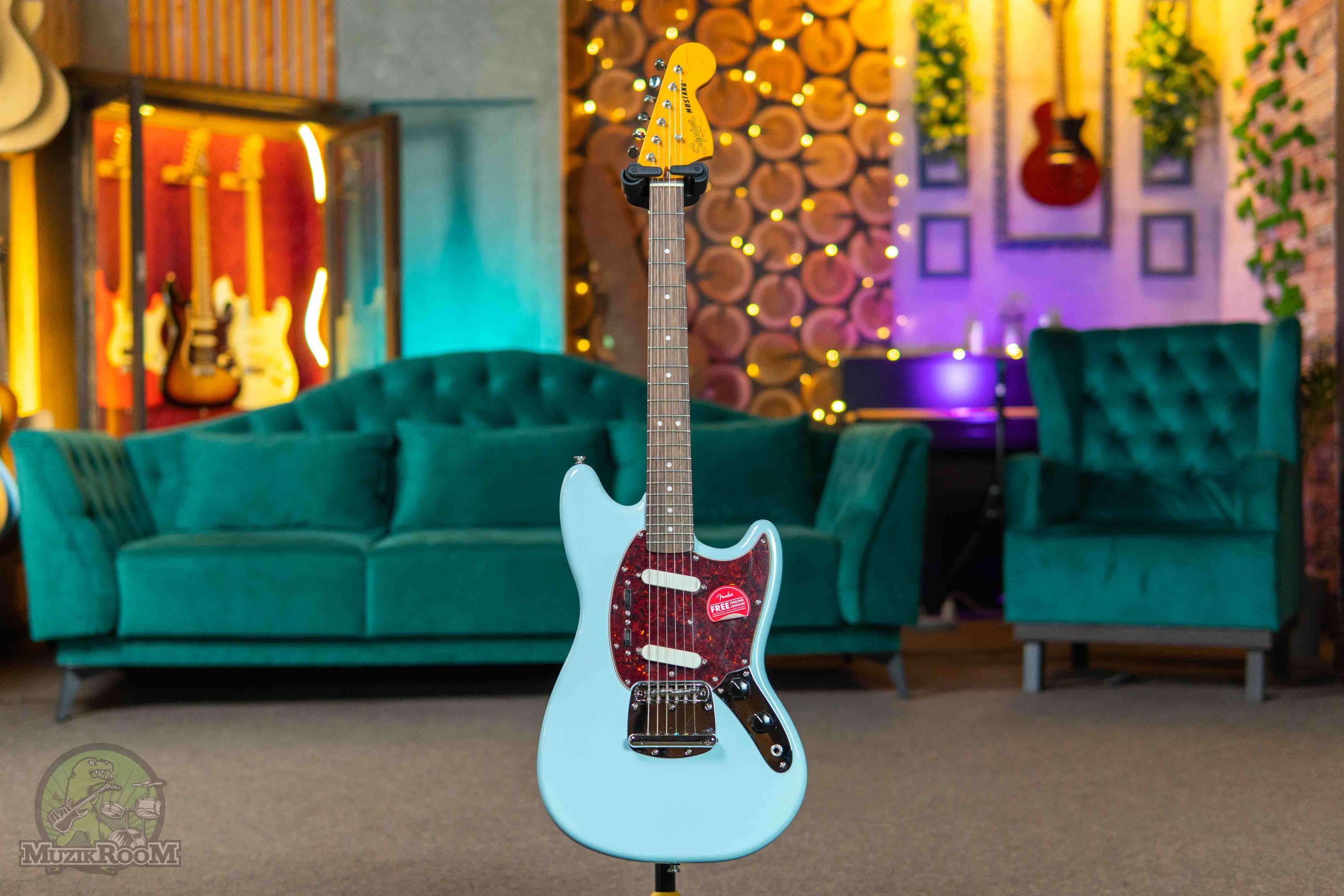 Squier Classic Vibe '60s Mustang Sonic Blue