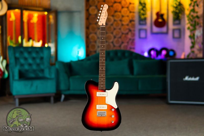 Squier Paranormal Baritone Cabronita Telecaster 3-Color Sunburst