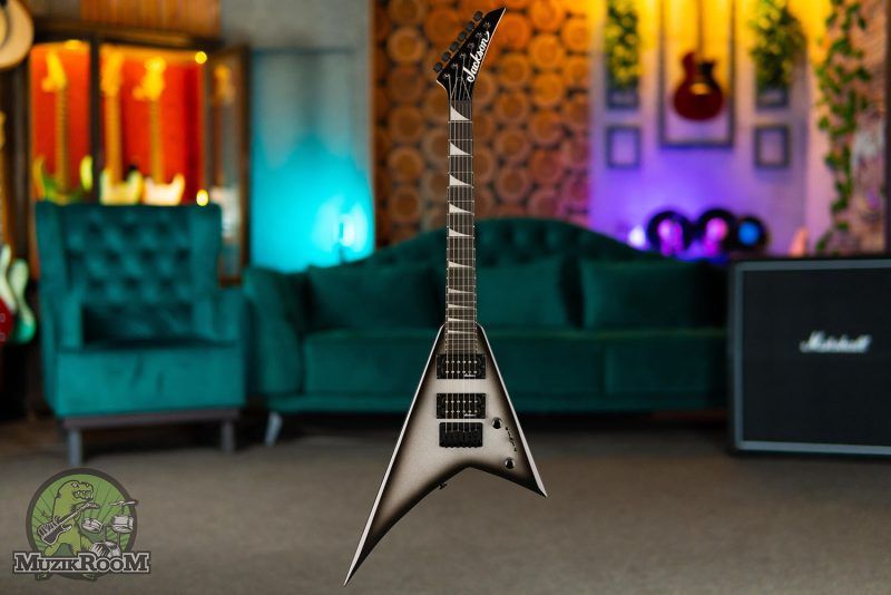 Jackson JS1X Rhoads Minion Silver Burst