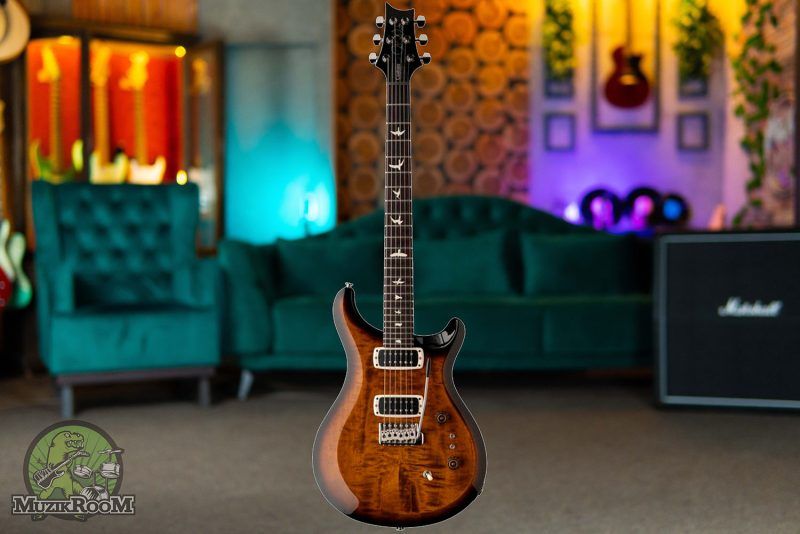 PRS S2 Custom 24-08 Black Amber