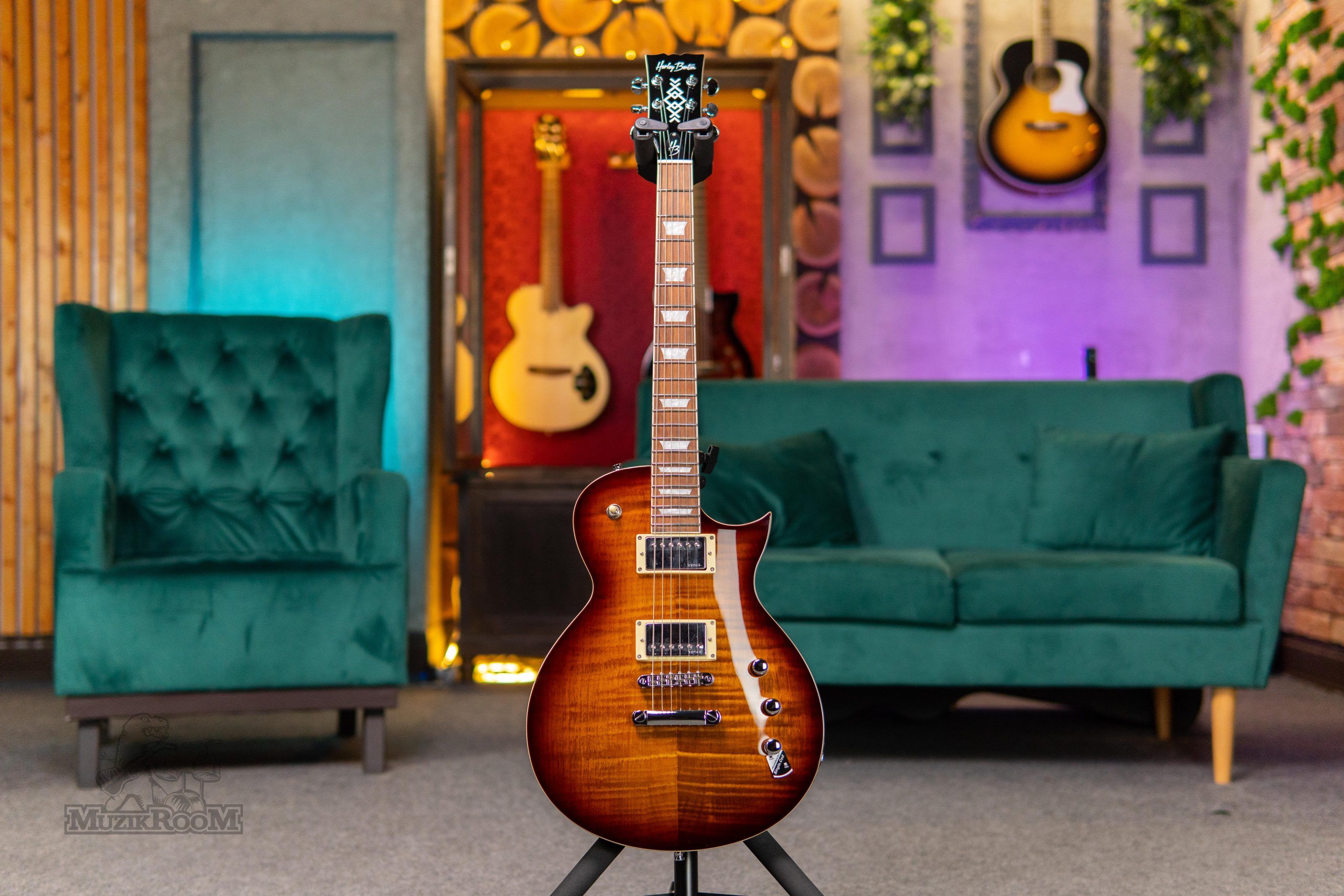 Harley Benton SC-Custom III Desert Burst