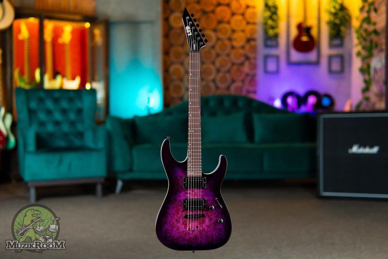 ESP LTD M-200DX NT Purple Burst