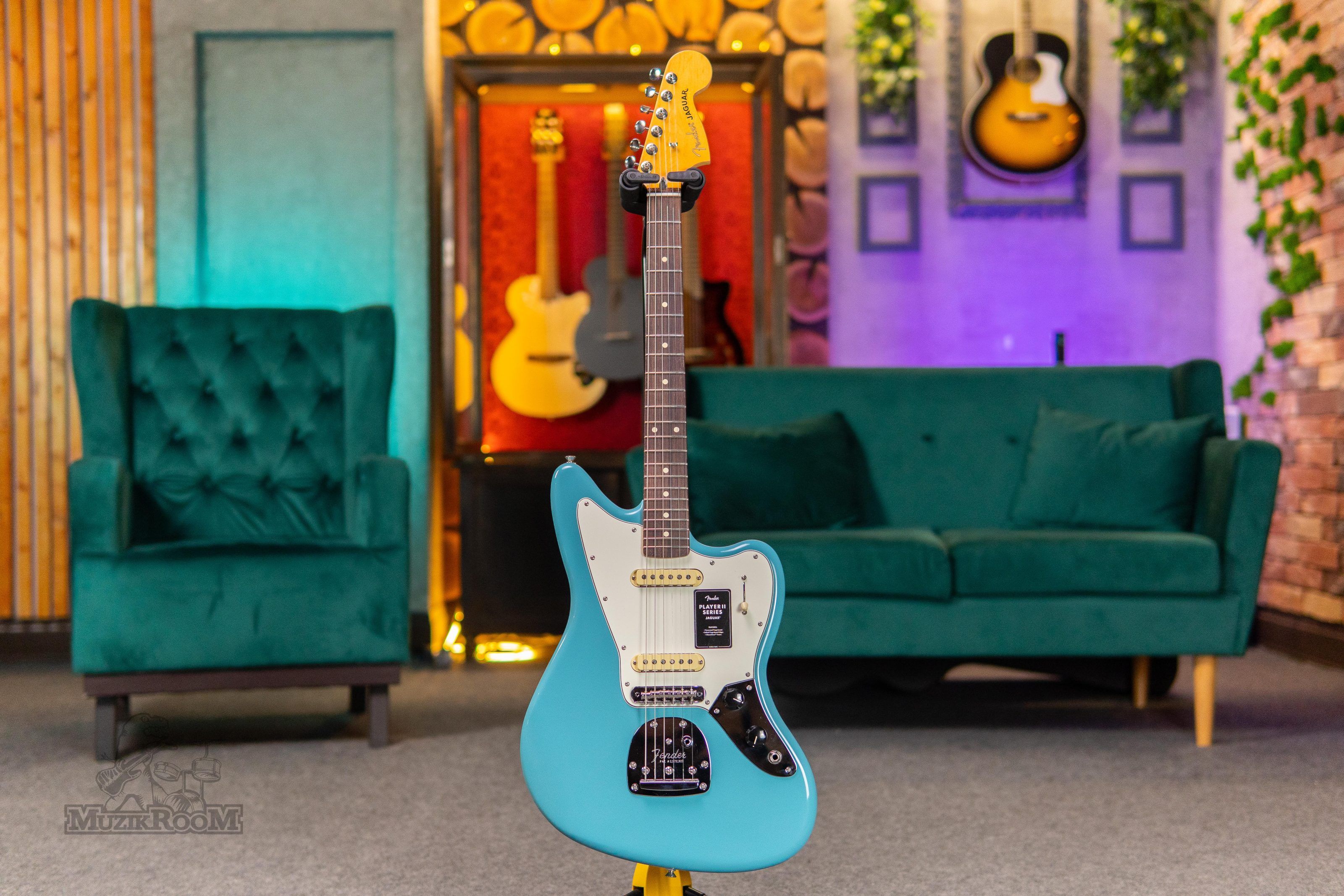 Fender Player II Jaguar RW Aquatone Blue