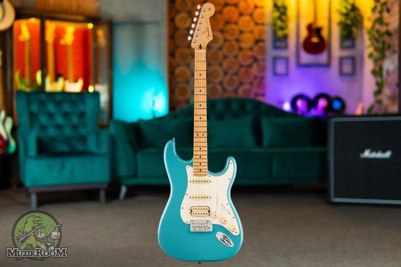 Fender Player II Stratocaster HSS MN Aquatone Blue