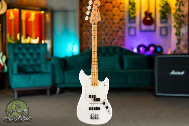 Fender Player II Mustang Bass MN Polar White