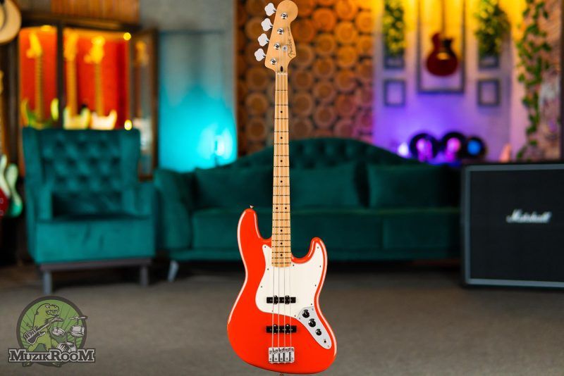 Fender Player II Jazz Bass MN Coral Red