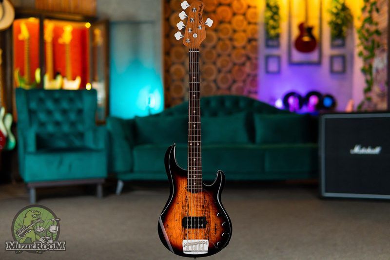 Sterling by Music Man StingRay RAY35 Spalted 3TSB