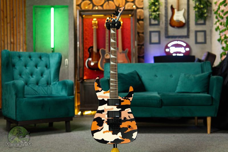 Jackson X Series SLXDX Soloist Butterscotch Camo