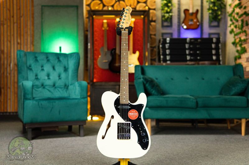 Squier Affinity Telecaster Thinline Olympic White