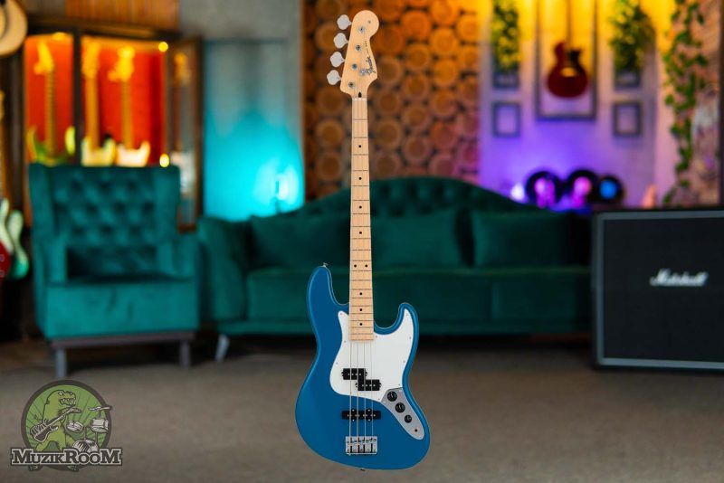 Fender Hybrid II Jazz Bass PJ MN Forest Blue