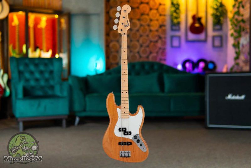 Fender Hybrid II Jazz Bass PJ MN Vintage Natural