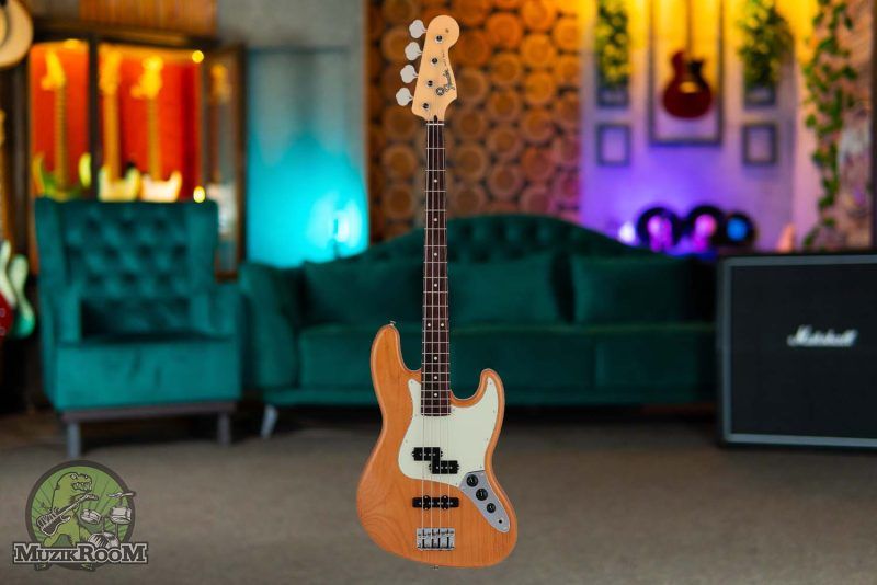 Fender Hybrid II Jazz Bass PJ RW Vintage Natural