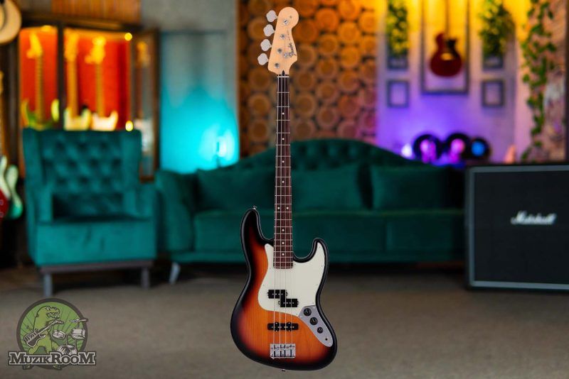 Fender Hybrid II Jazz Bass PJ RW 3-Color Sunburst